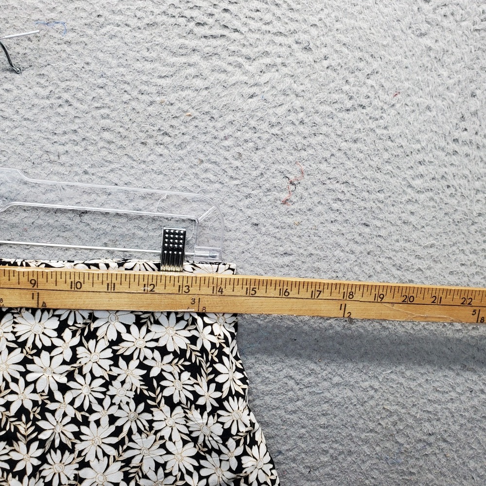 American Eagle Outfitters A-Line Skirt Womens Medium Multi Daisy Floral Side Zip - Picture 4 of 9